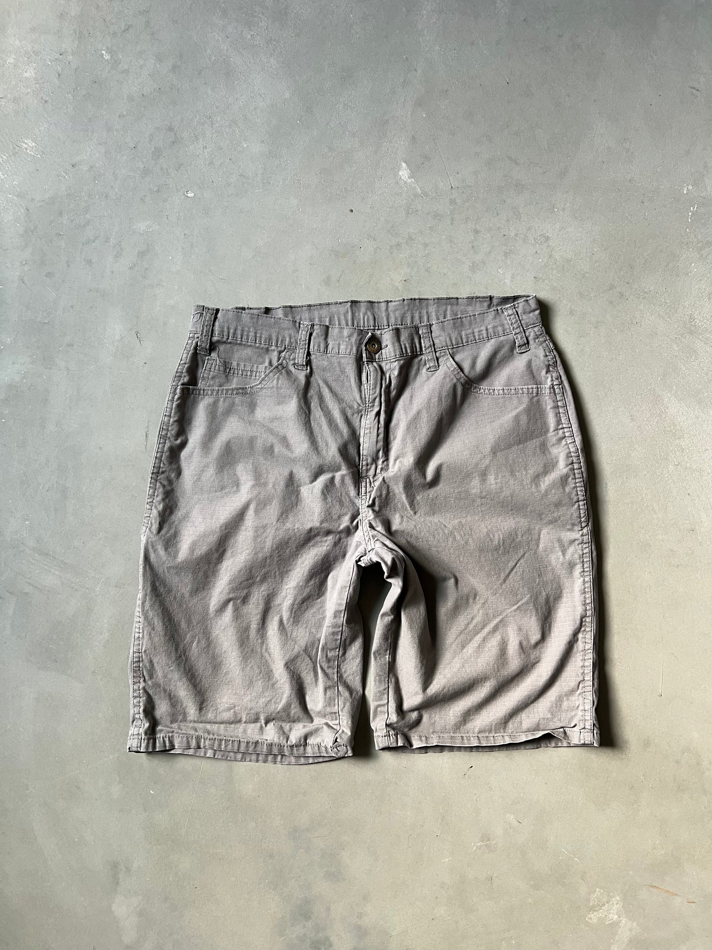 Vintage Grey Dickies Carpenter Shorts - 34