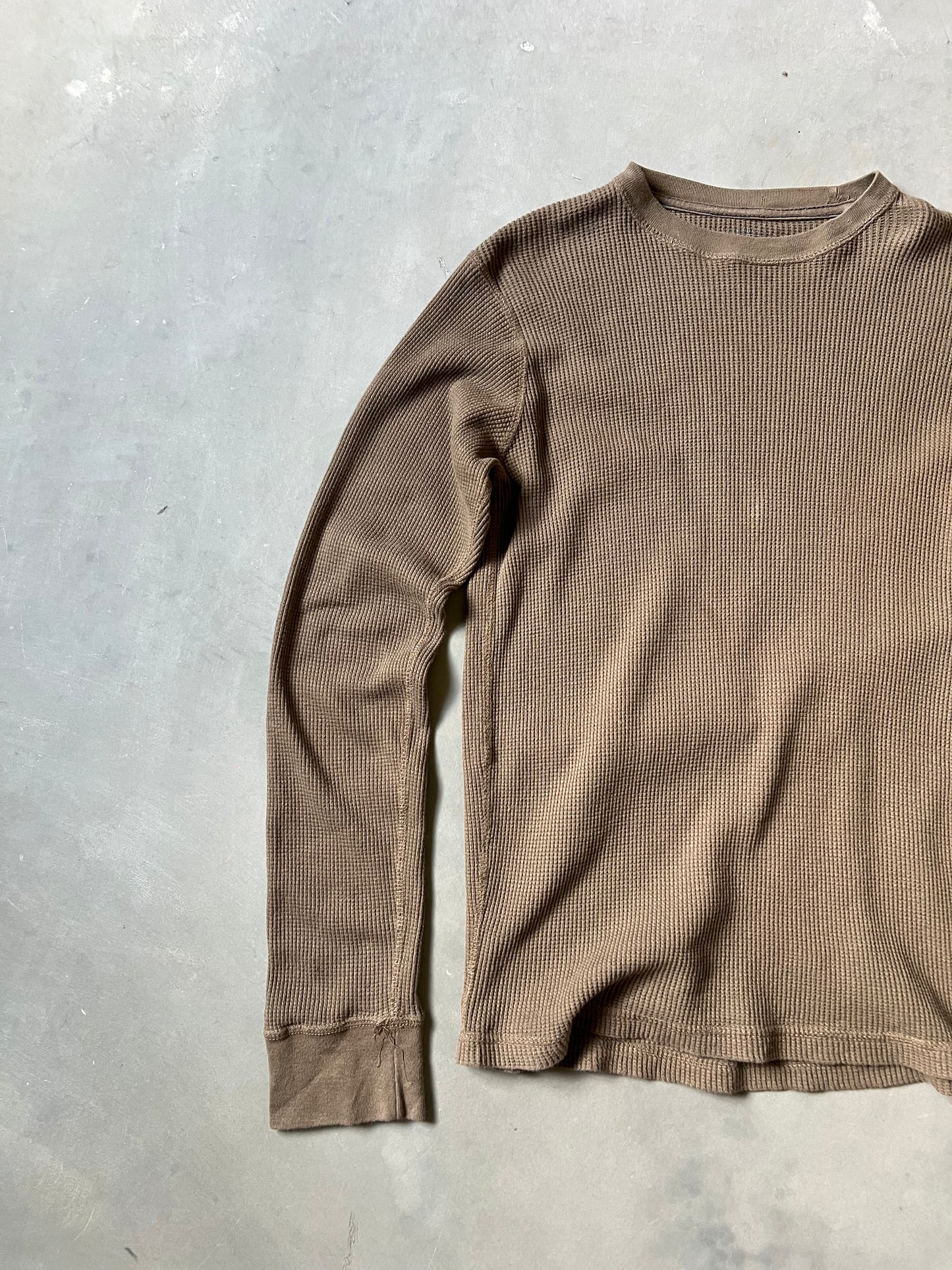 Vintage Brown Arizona Thermal Shirt - S