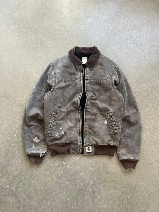 Vintage Brown Carhartt Santa Fe Jacket - LT