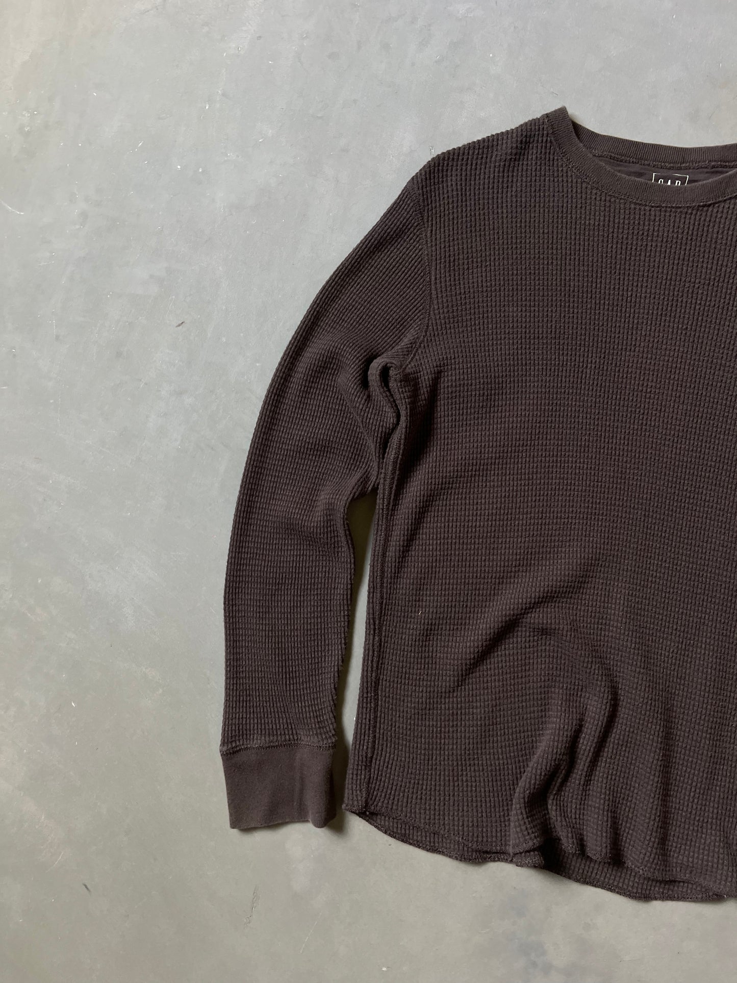 Vintage Brown Gap Longsleeve Thermal - M