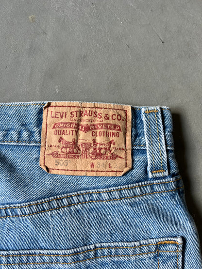 Levi 505 Light Wash Denim Pants - 34