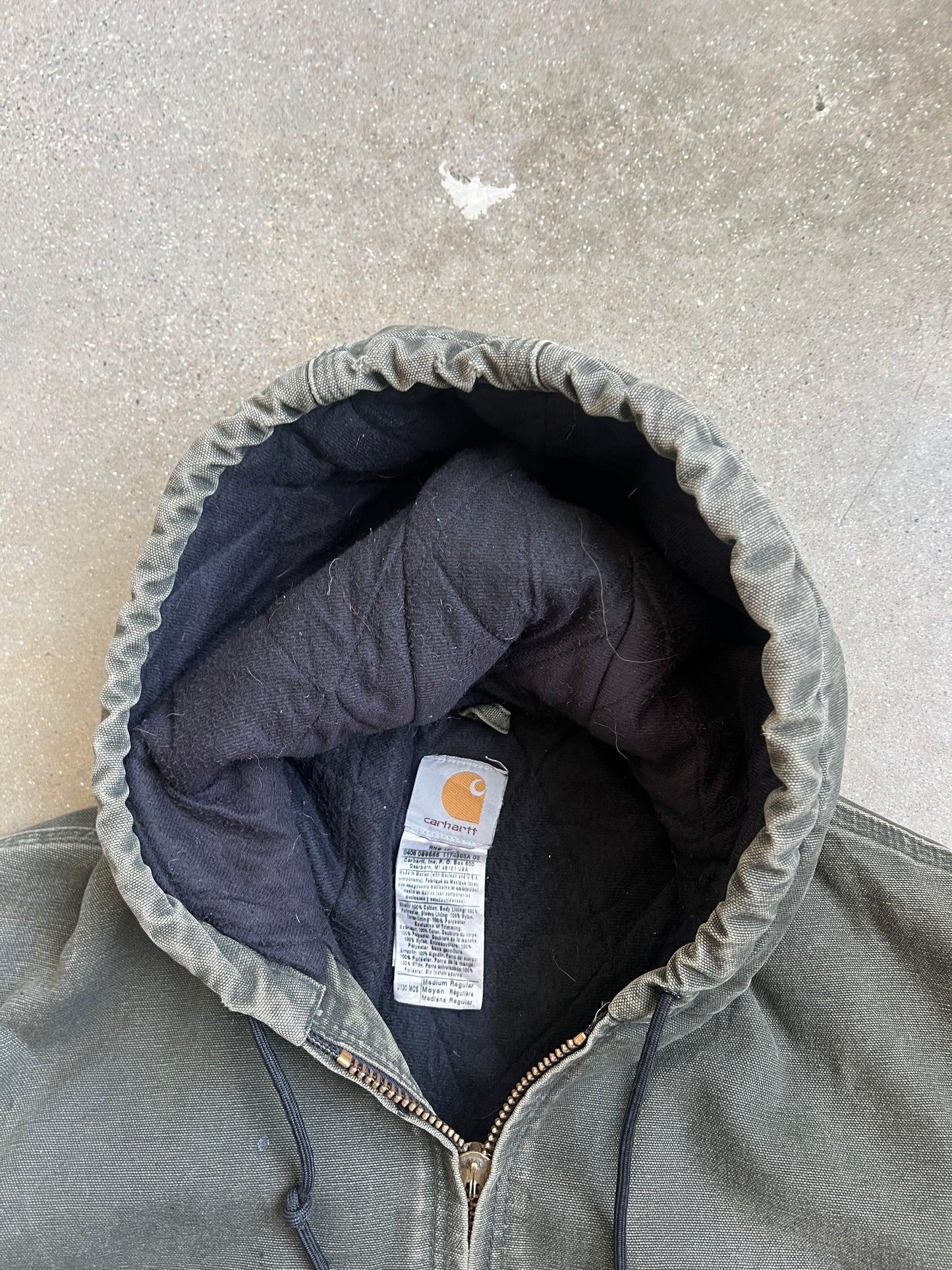 Vintage Moss Green Carhartt Jacket - M
