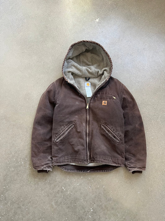 Vintage Brown Carhartt Sherpa Jacket - M