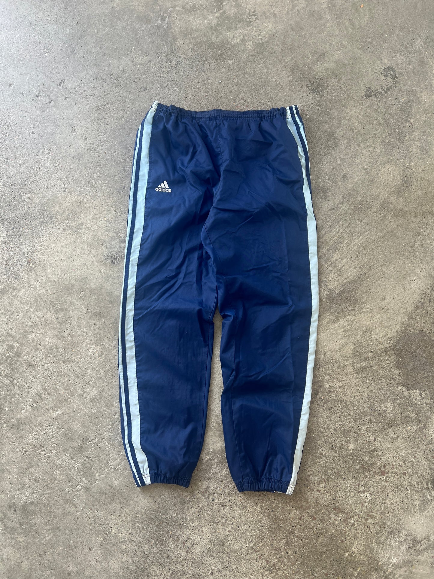 Vintage Stripped Adidas Track Pants - M