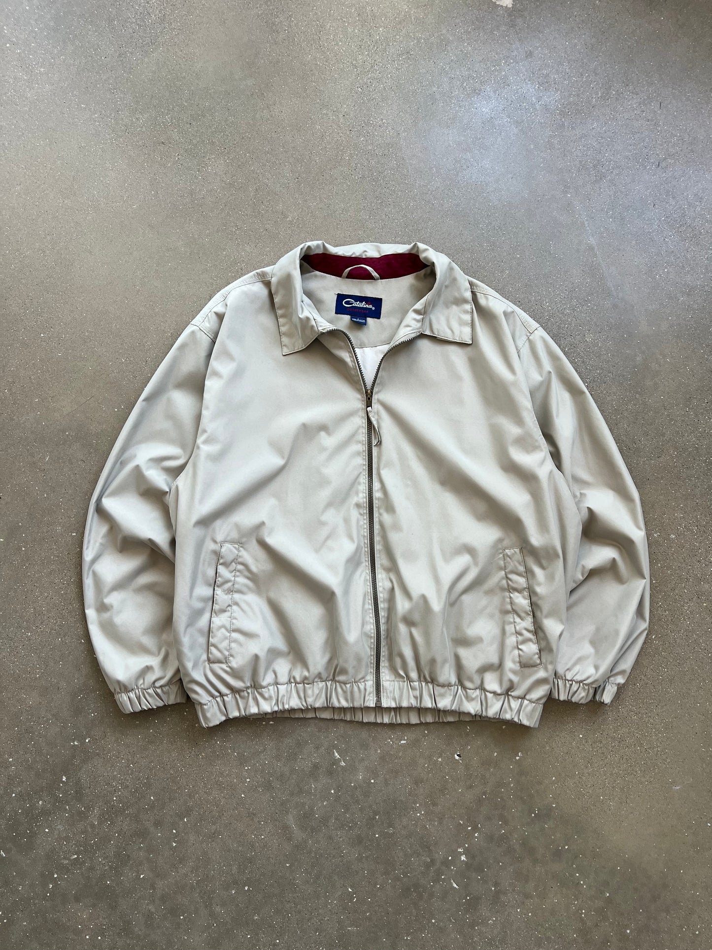 Vintage Cream Catalina Outerwear Jacket - L