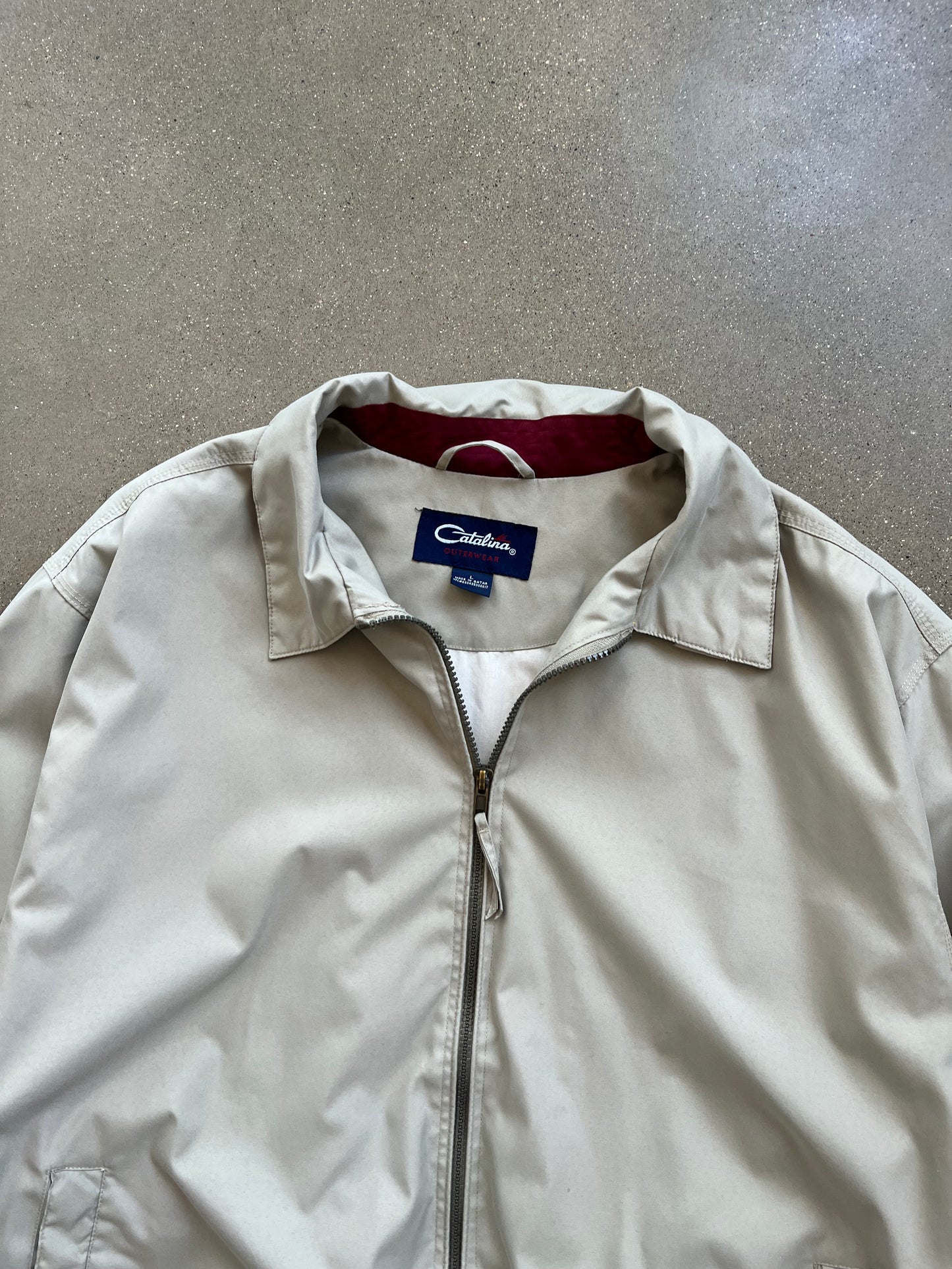 Vintage Cream Catalina Outerwear Jacket - L