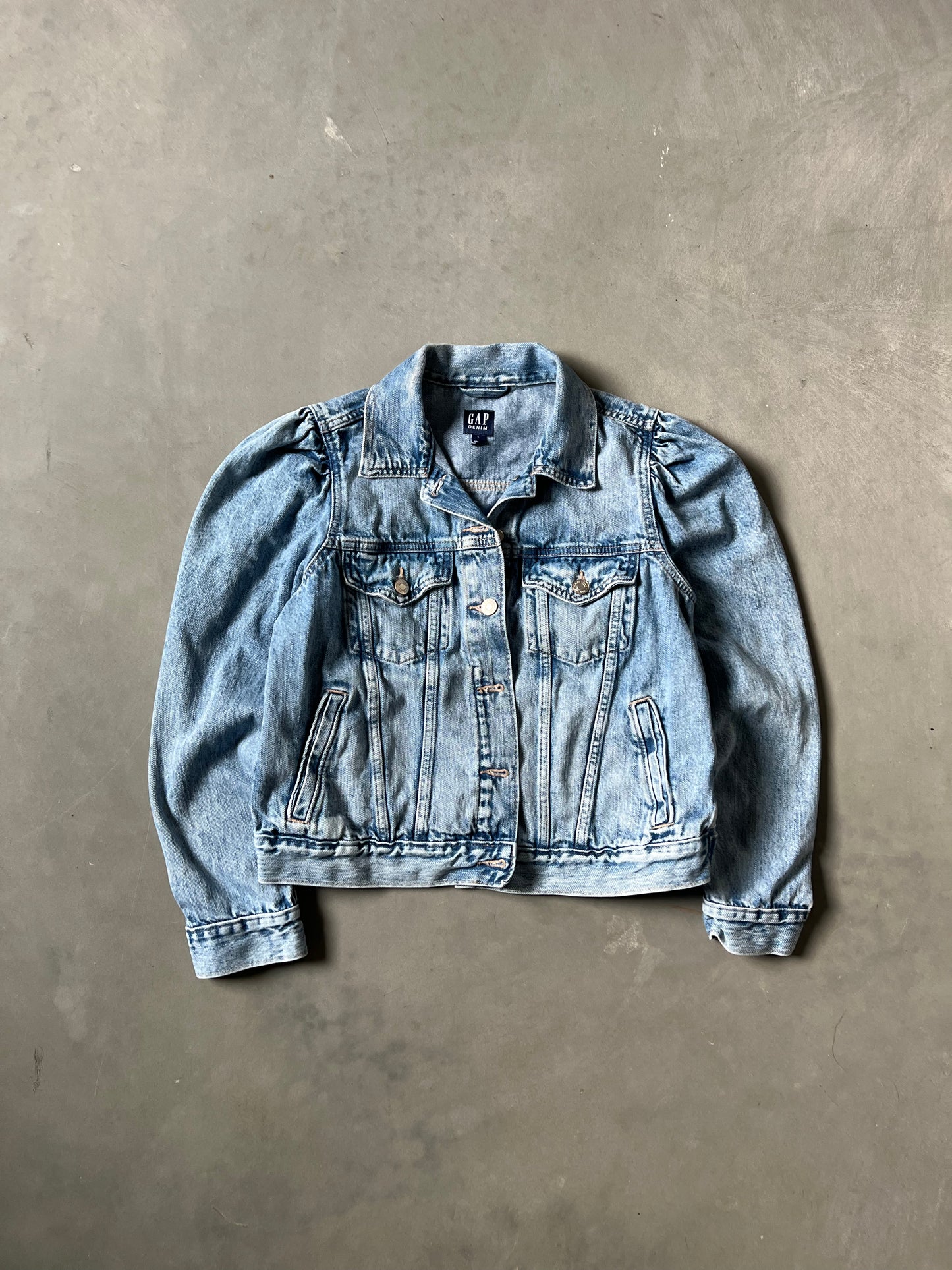 Vintage Gap Denim Blue Jacket - L