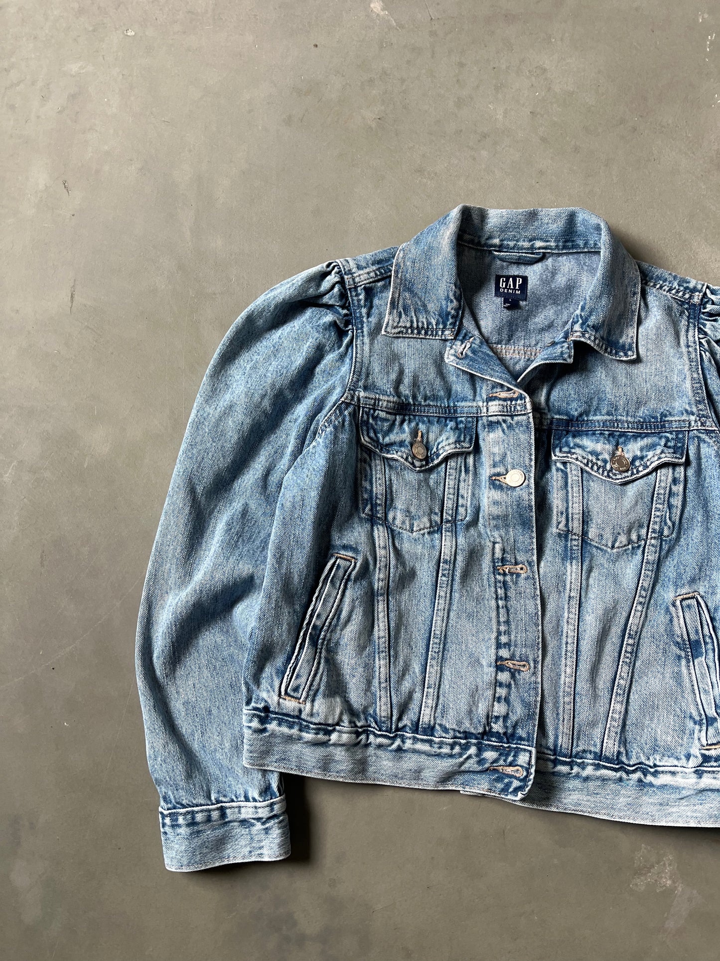 Vintage Gap Denim Blue Jacket - L
