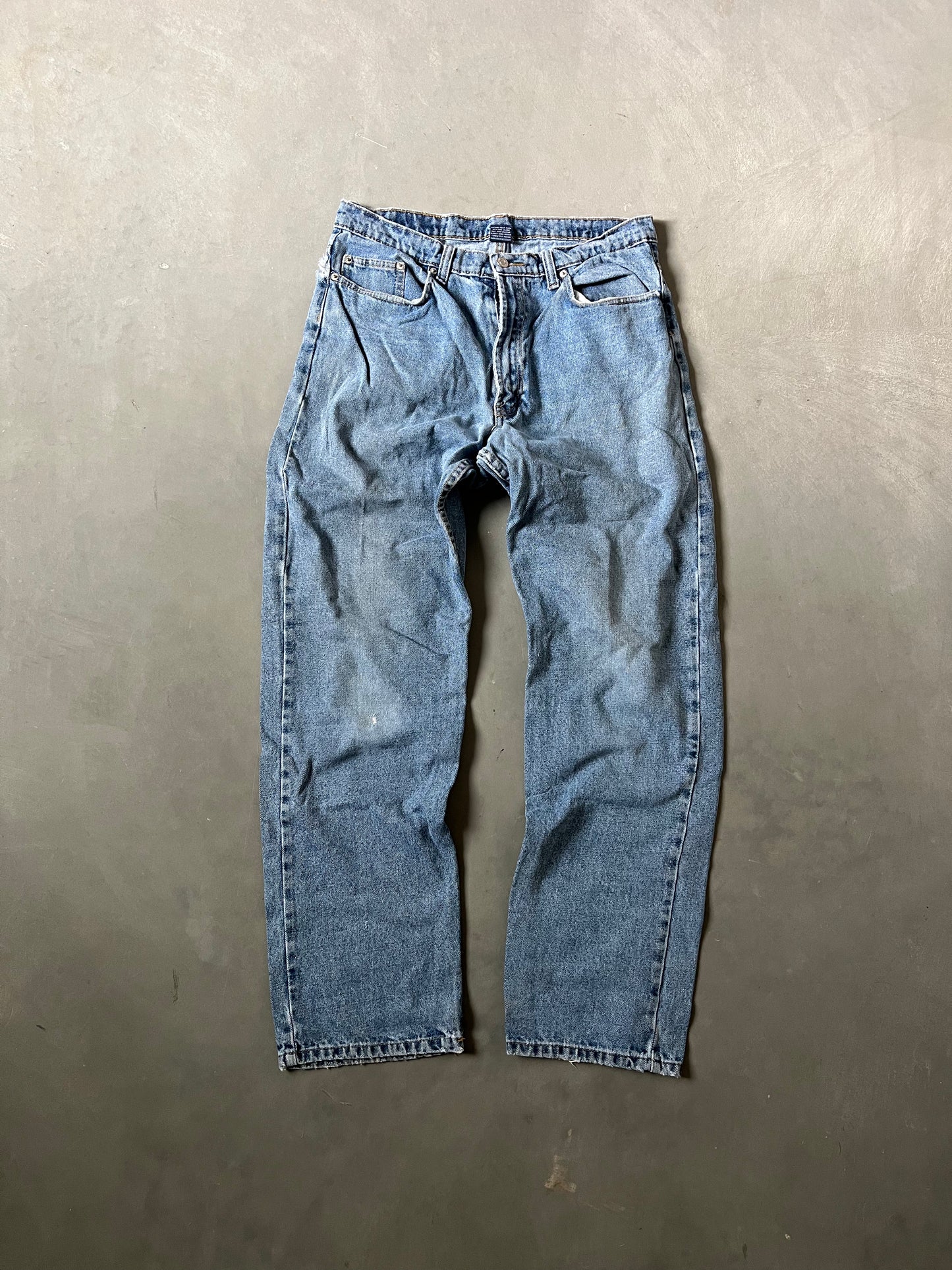 Vintage Faded Blue Carpenter Pants - 34