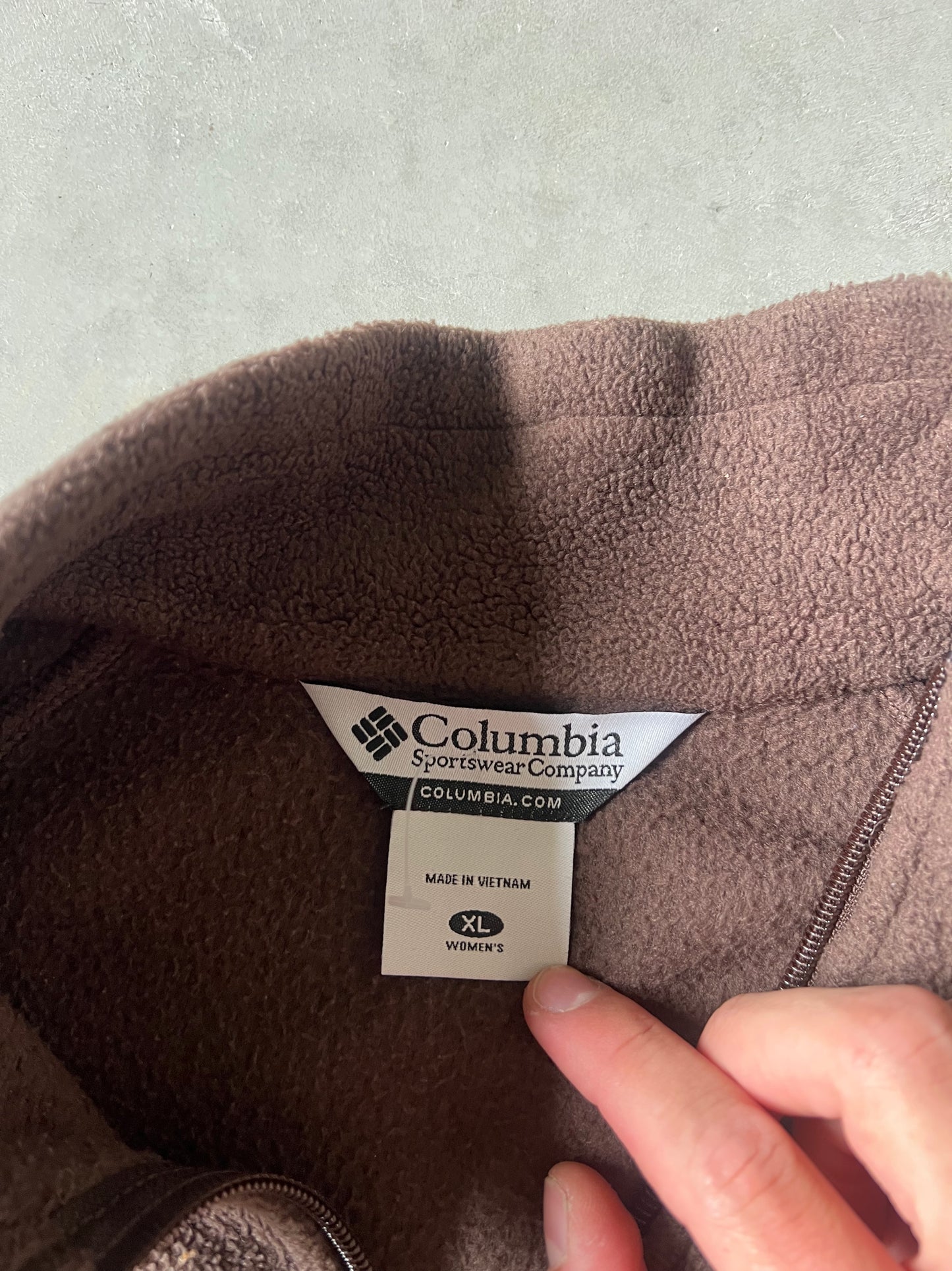 Vintage Mocha Brown Columbia Jacket - XL