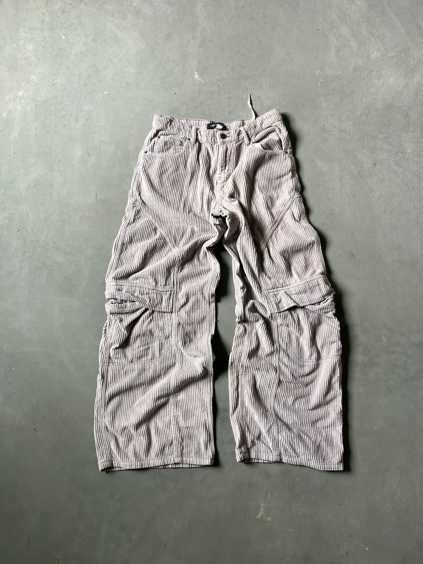 Vintage Pink Urban Baggy Cargo Pants - 27