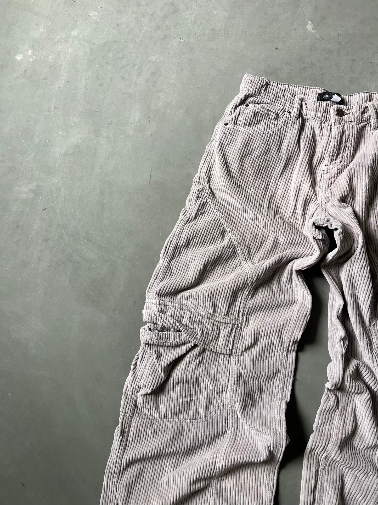 Vintage Pink Urban Baggy Cargo Pants - 27