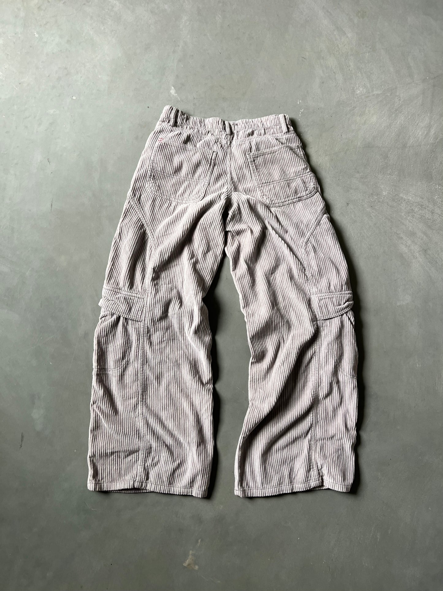 Vintage Pink Urban Baggy Cargo Pants - 27