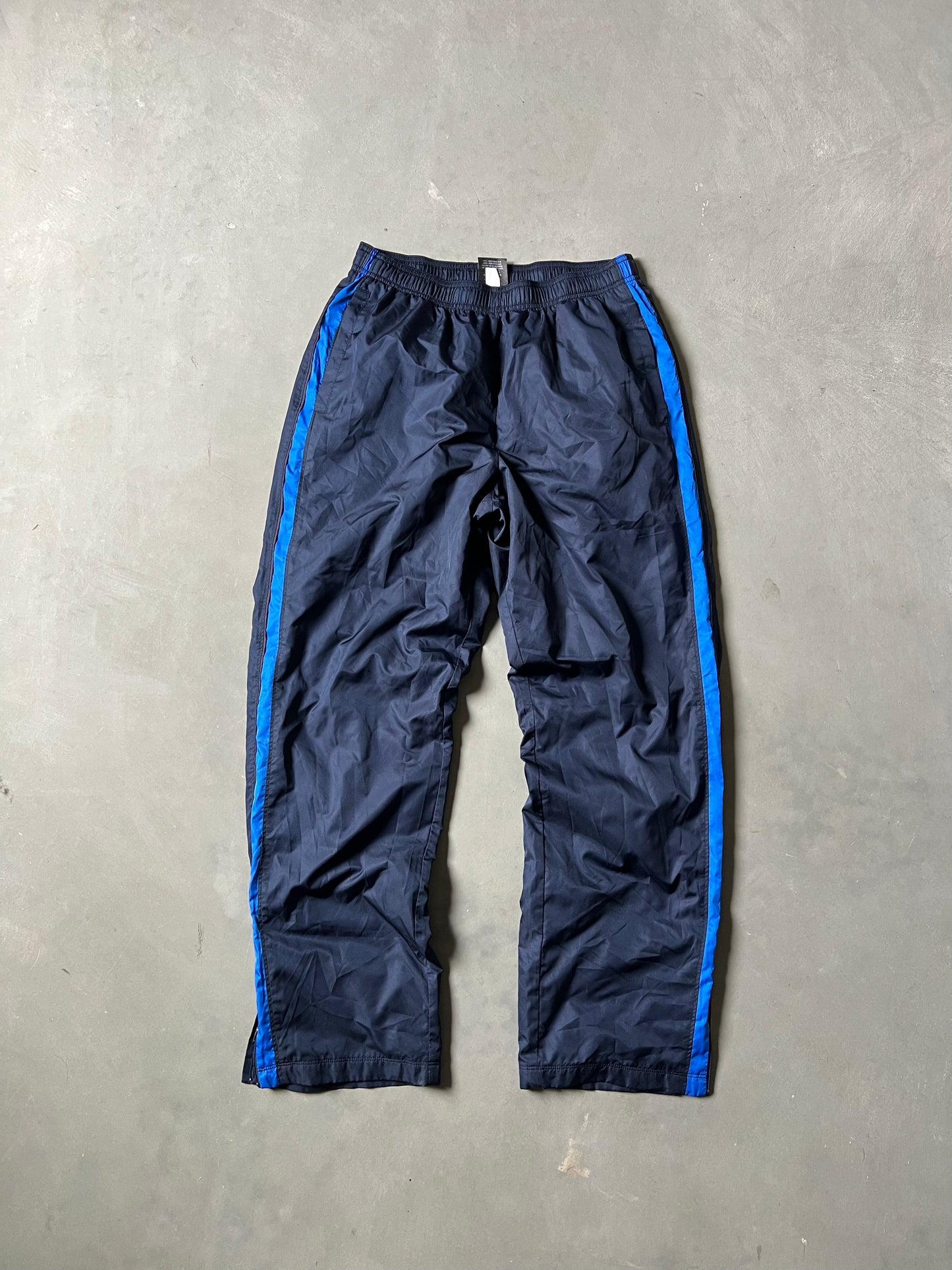 Vintage Navy Blue Stripped Track Pants - M