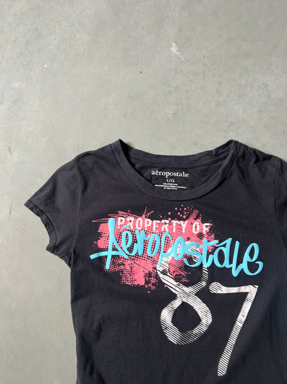 Vintage Y2k Aeropostale Baby Tee - L