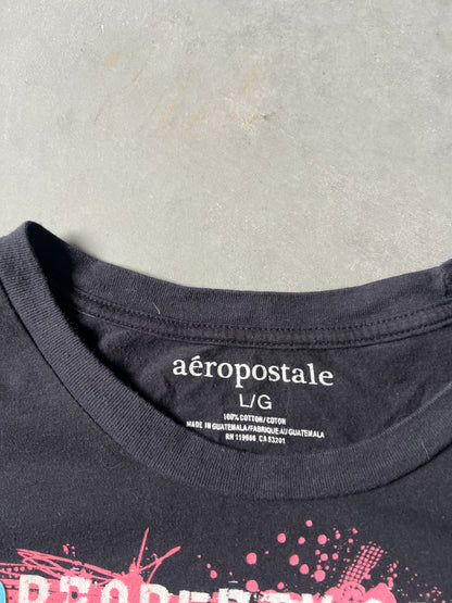 Vintage Y2k Aeropostale Baby Tee - L