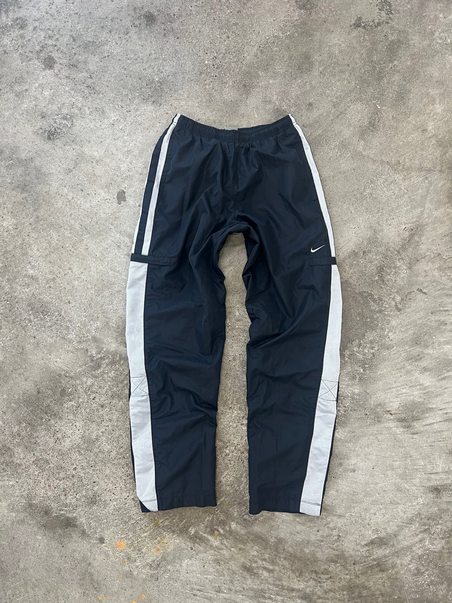 Vintage Grey Nike Track Pants - S