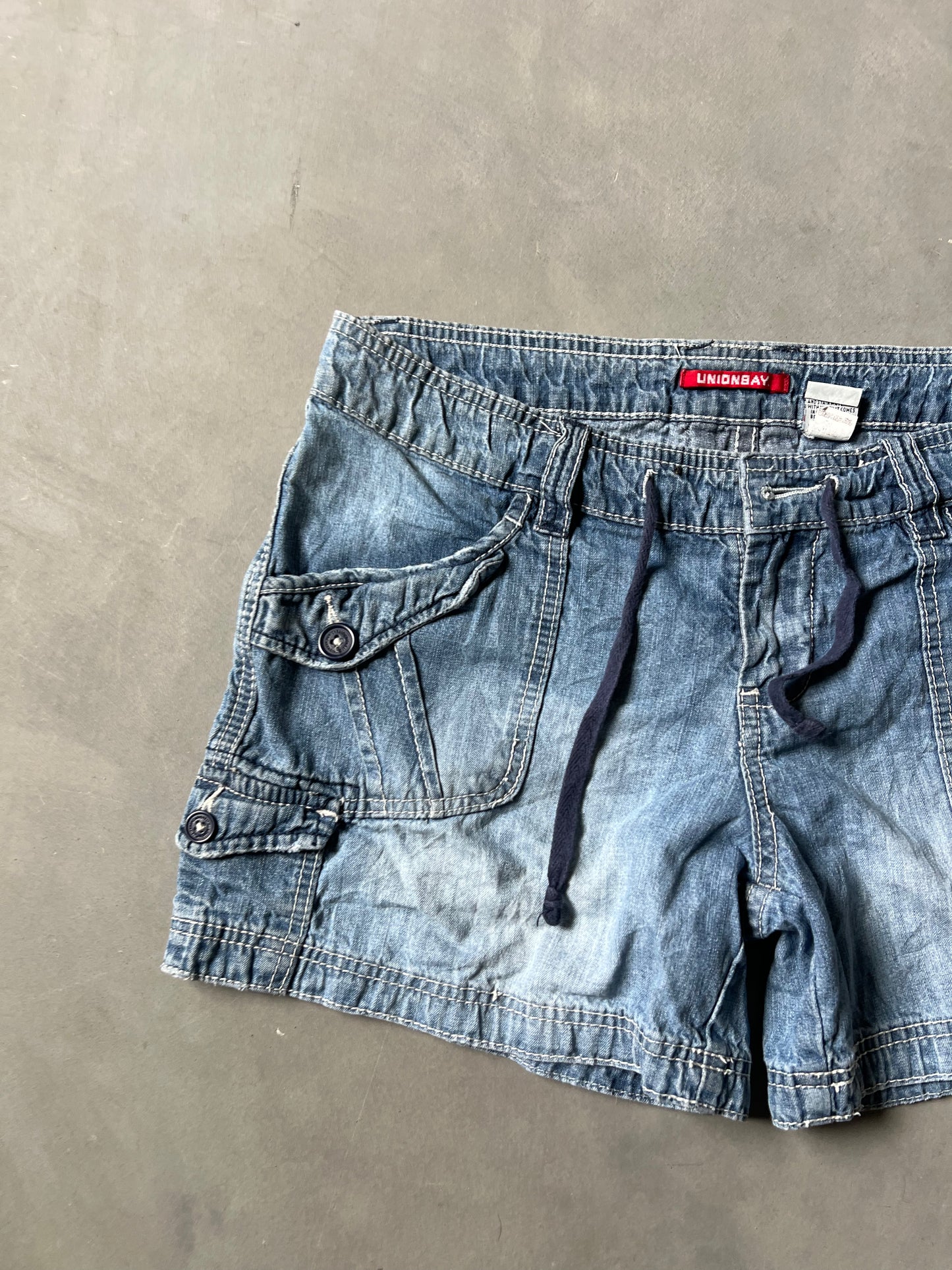 Vintage Denim Blue Union Bay Shorts - 9