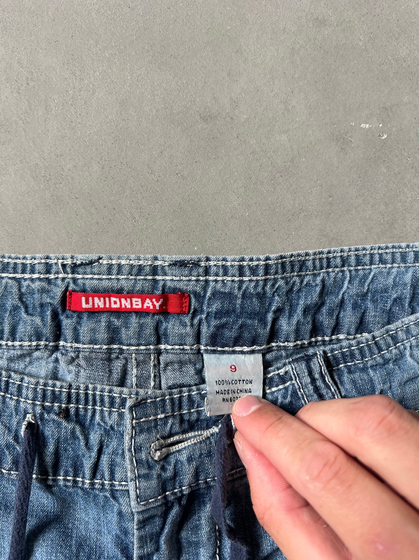 Vintage Denim Blue Union Bay Shorts - 9