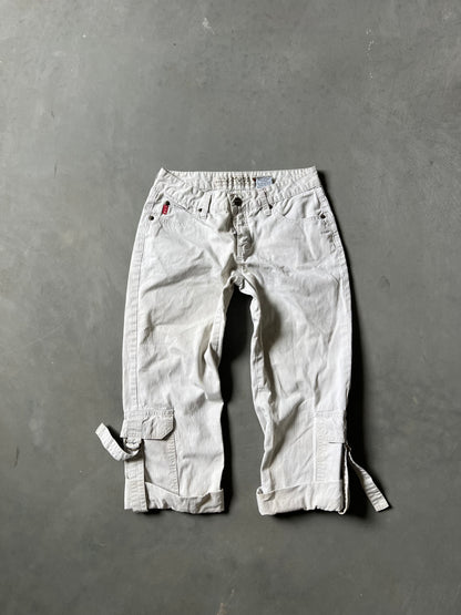 Vintage White Mudd Baggy Jeans - 3