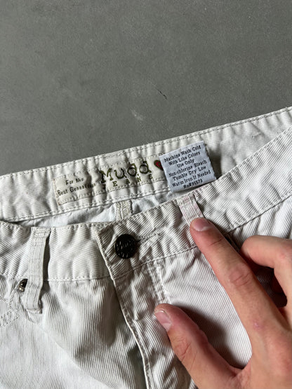 Vintage White Mudd Baggy Jeans - 3