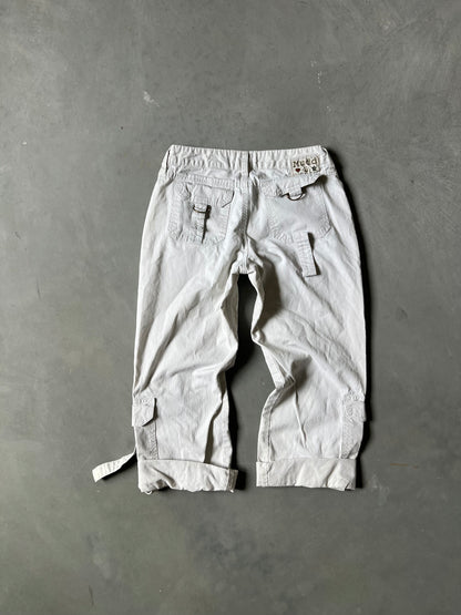 Vintage White Mudd Baggy Jeans - 3