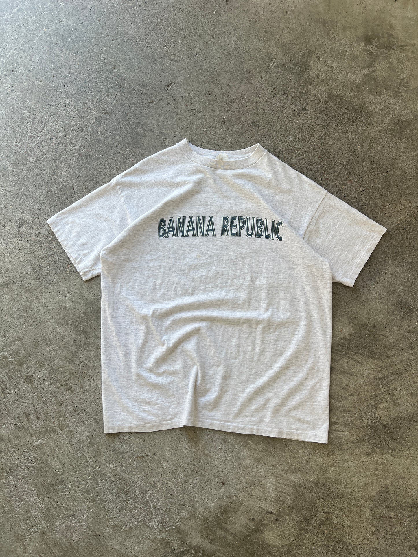 Vintage Banana Republic Spellout Shirt - L