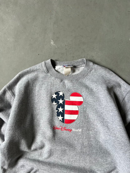Vintage 90s Mickey Mouse Crew - L