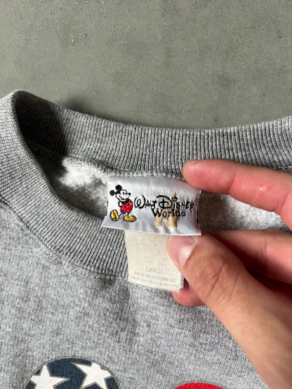 Vintage 90s Mickey Mouse Crew - L