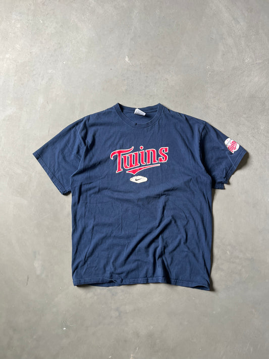 Vintage Nike Center Swoosh Twins Tee - L