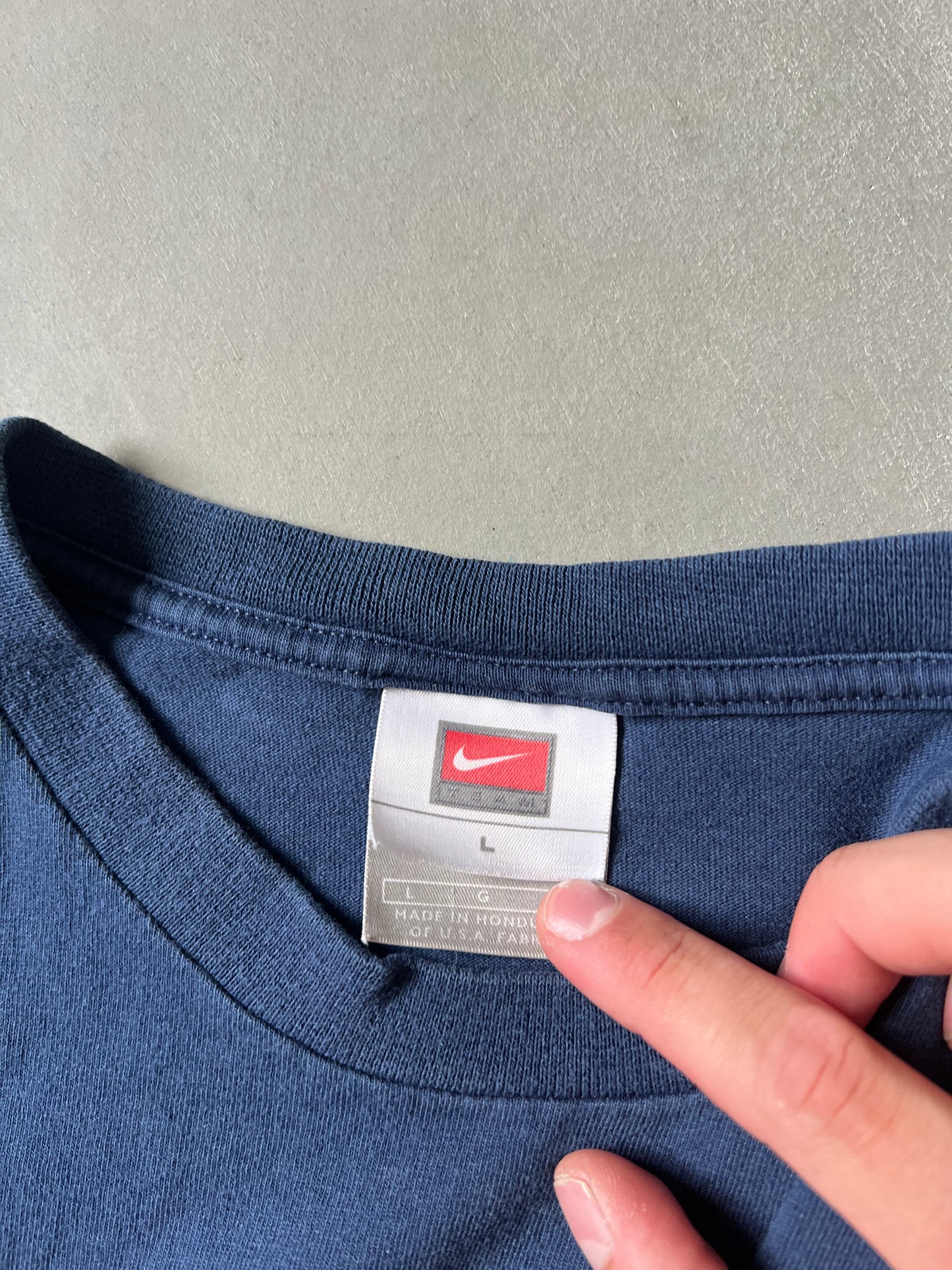 Vintage Nike Center Swoosh Twins Tee - L
