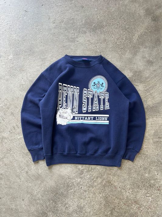 Vintage Navy Penn State Crew - XL