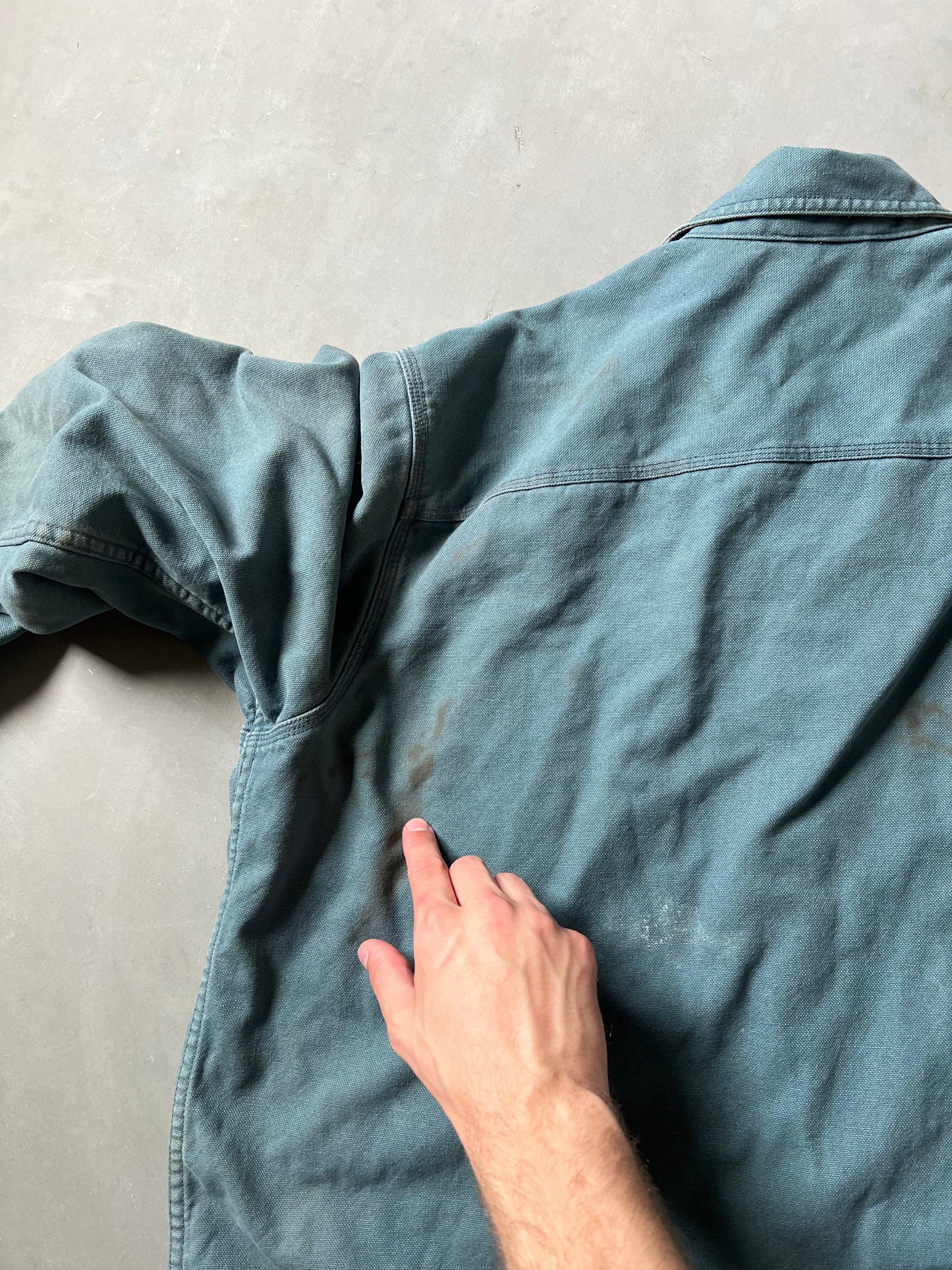 Vintage Teal Blue L.L. Bean Button Up - L