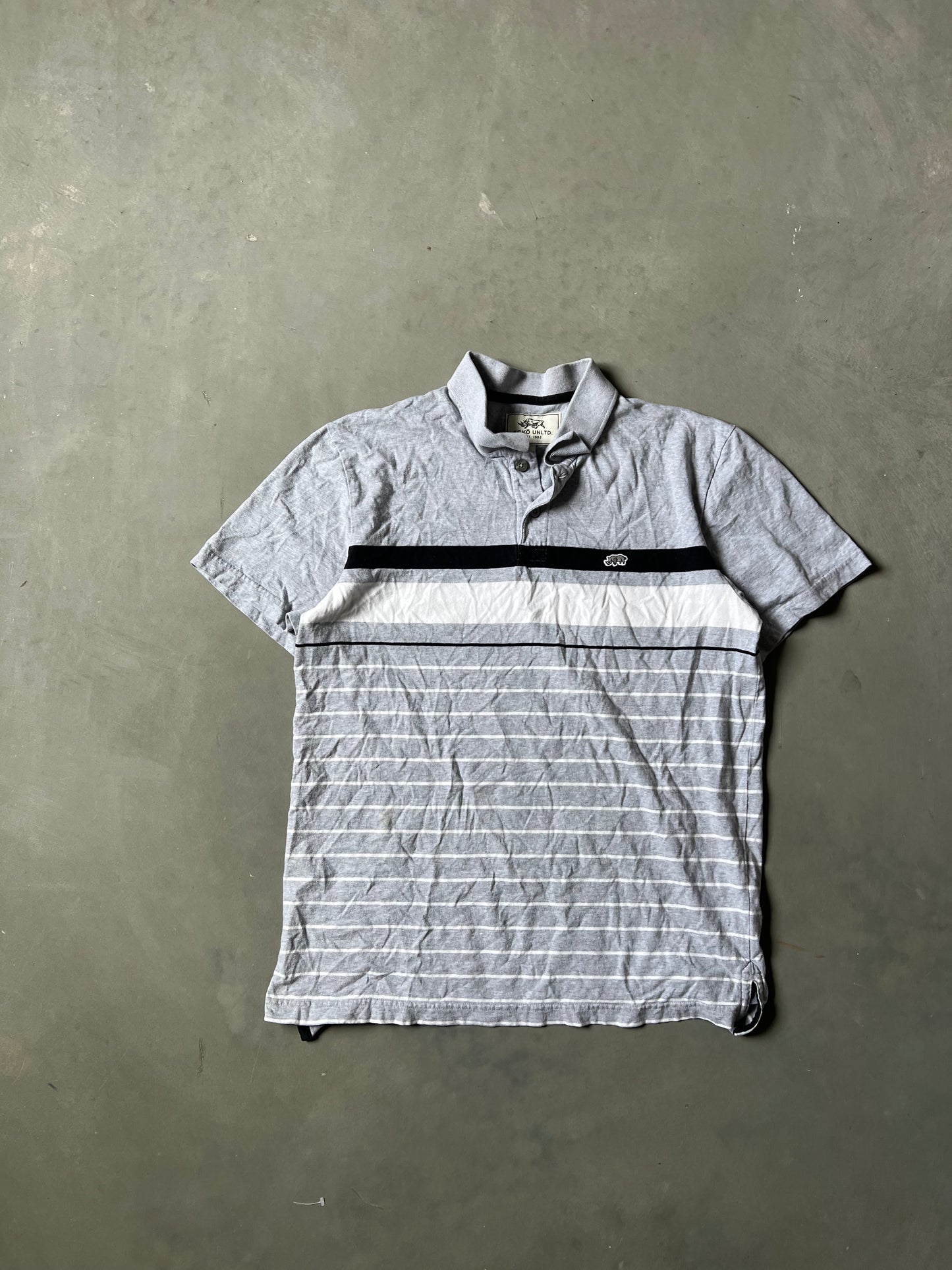 Vintage Grey Ecko Unlim Polo - L