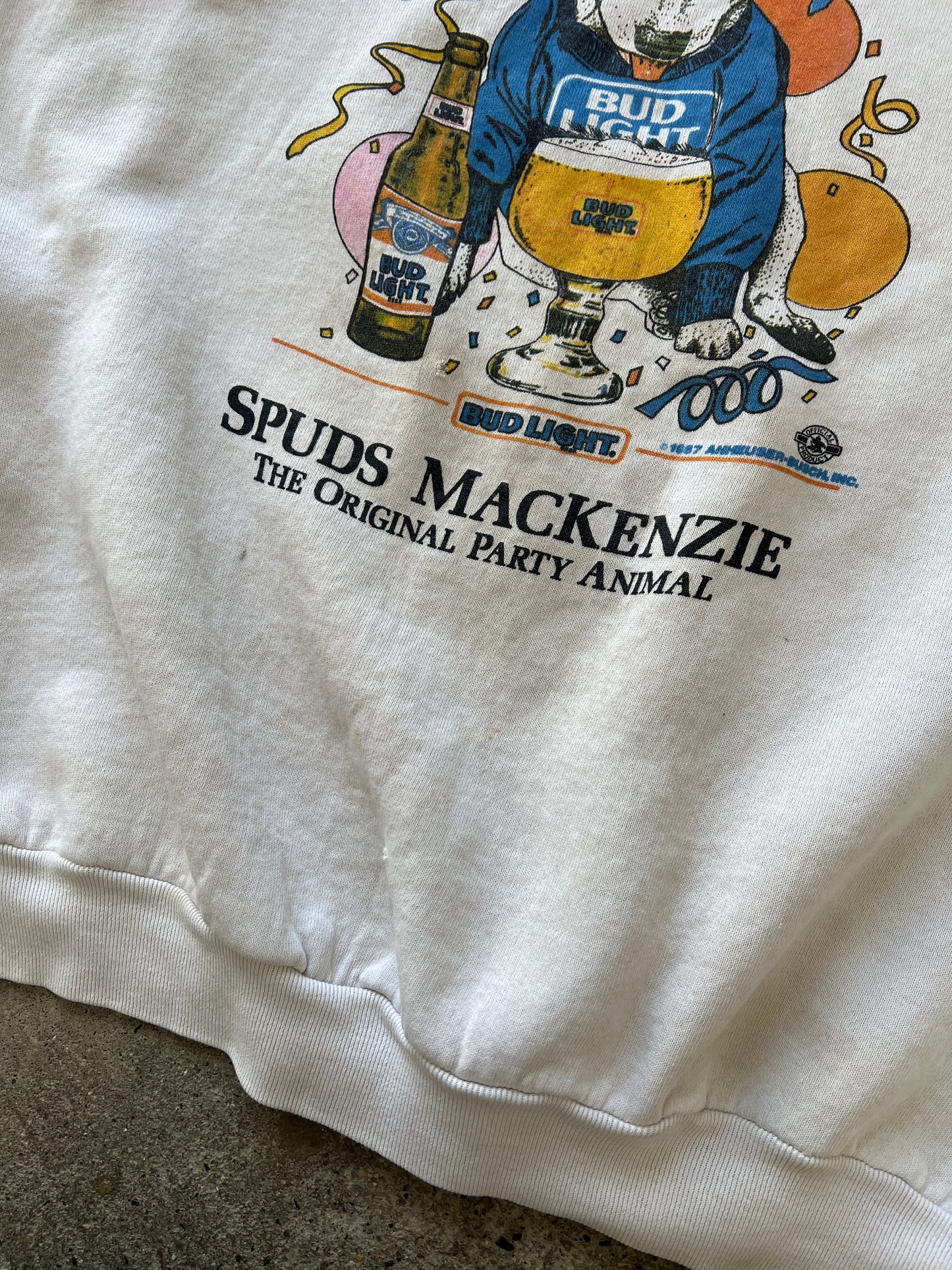 Vintage Spuds Mackenzie Crew - XL