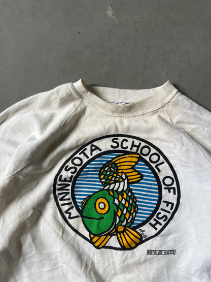 Vintage Minnesota Fishery Sweater - L