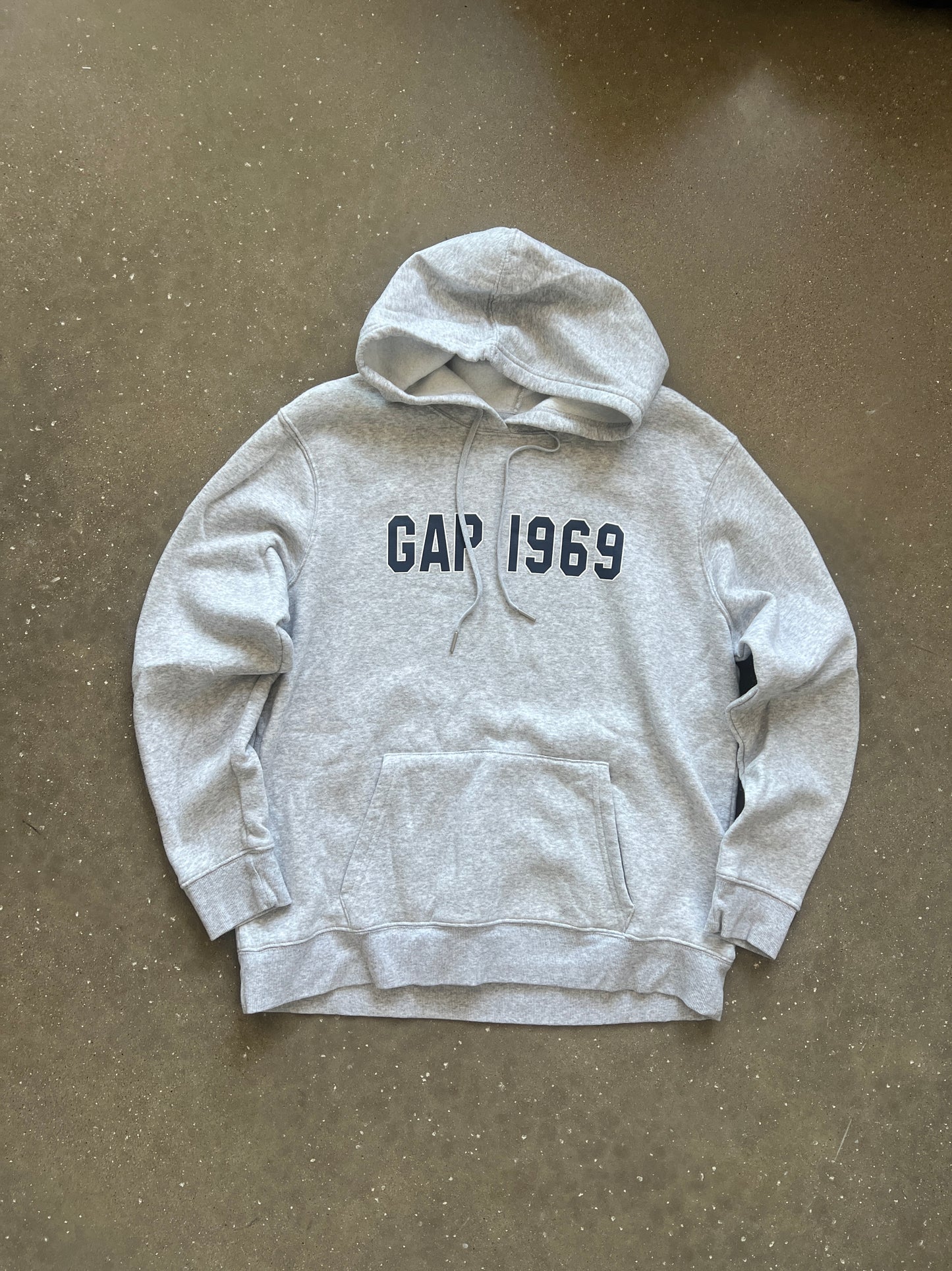 Vintage White Gap 1969 Hoodie - L