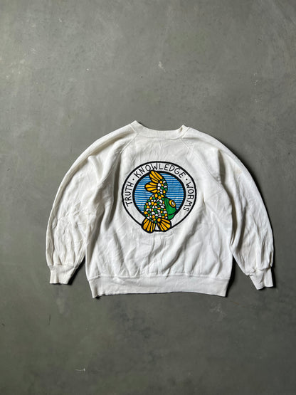 Vintage Minnesota Fishery Sweater - L