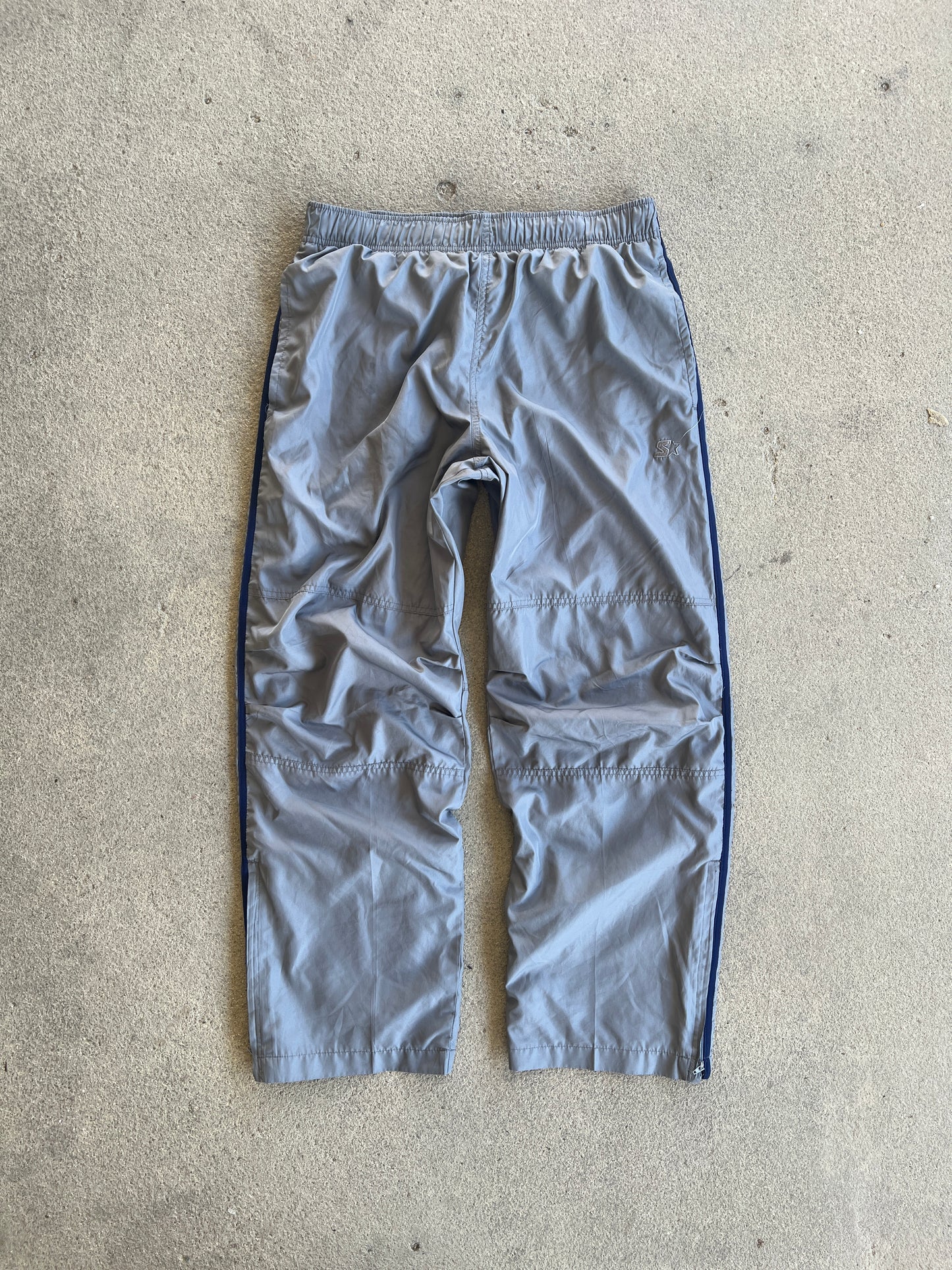 Vintage Grey Starter Track Pants - M
