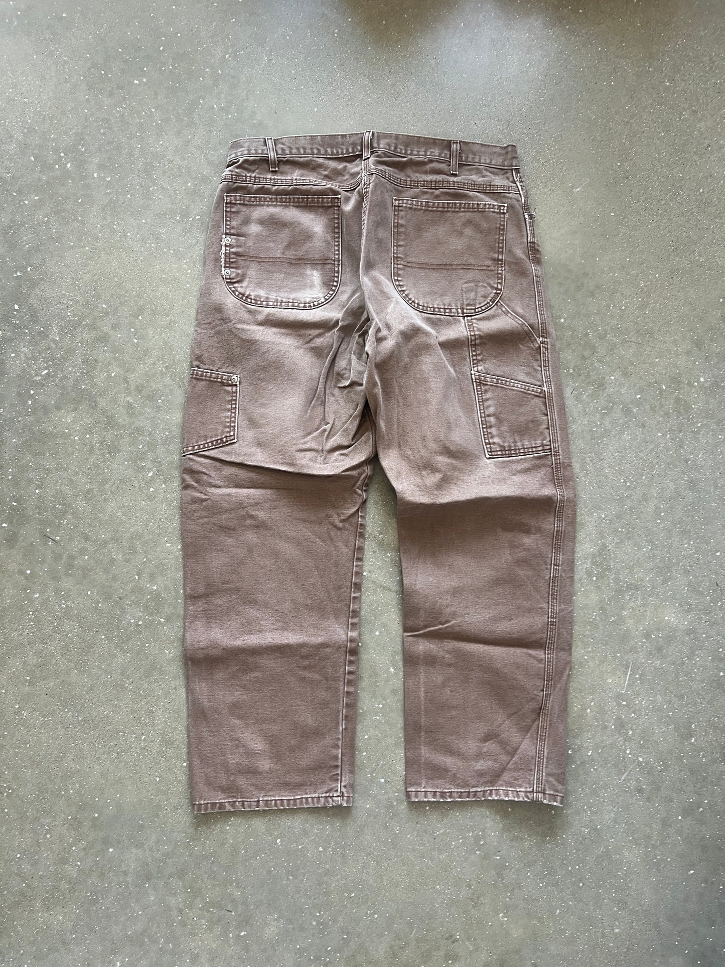 Vintage Faded Brown Dickies Carpenter Pants - 34