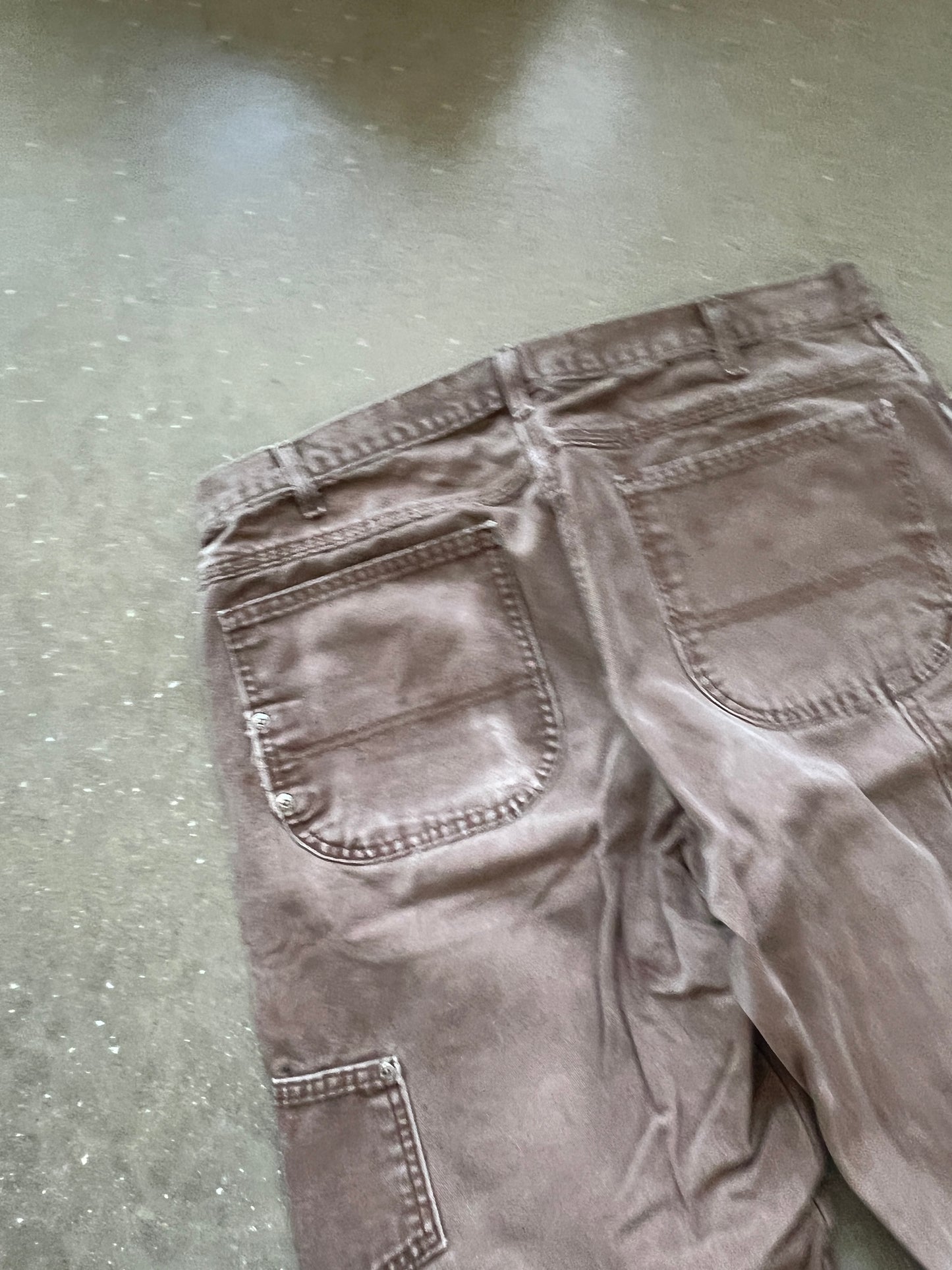 Vintage Faded Brown Dickies Carpenter Pants - 34