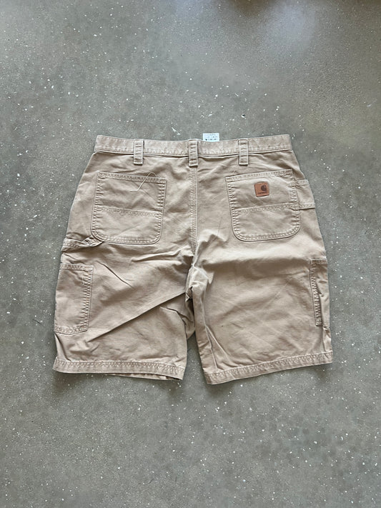 Vintage Carmel Tan Carhartt Carpenter Shorts - 40