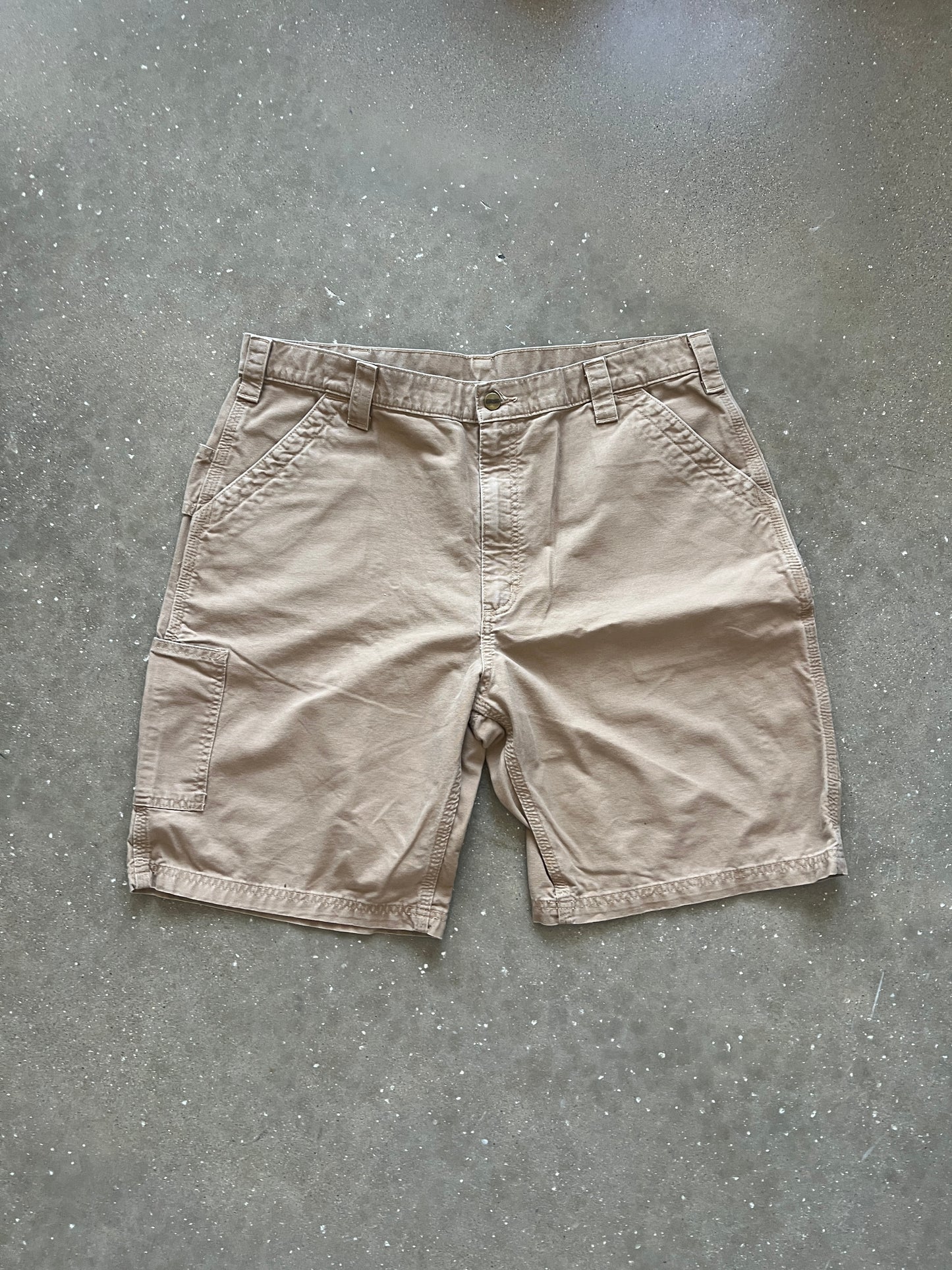 Vintage Carmel Tan Carhartt Carpenter Shorts - 40