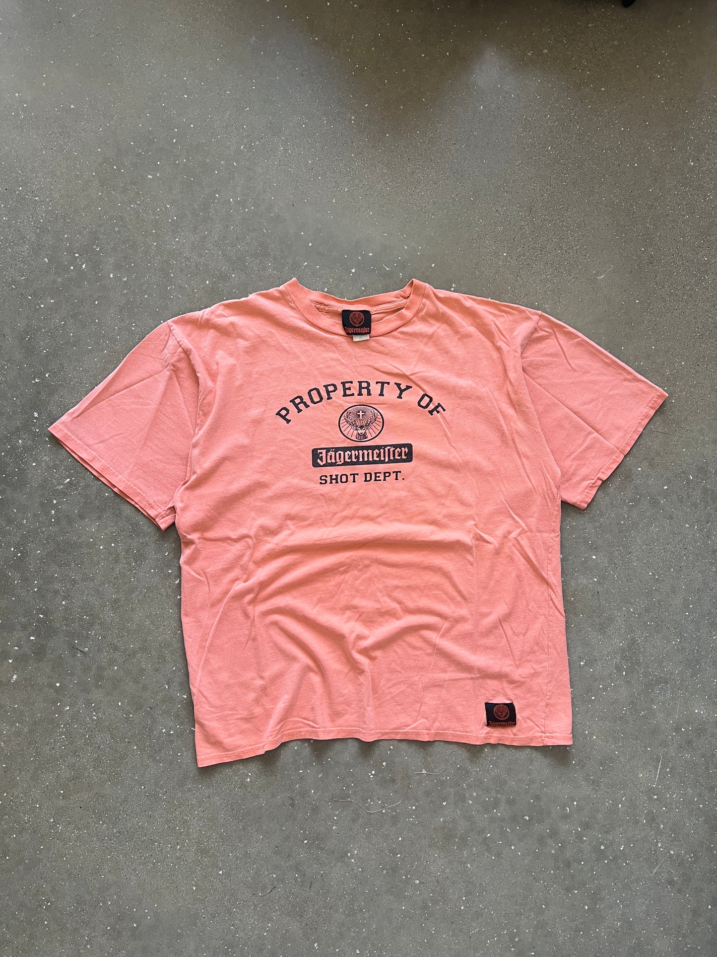 Vintage Pink Jagermeister Beer Shirt - L