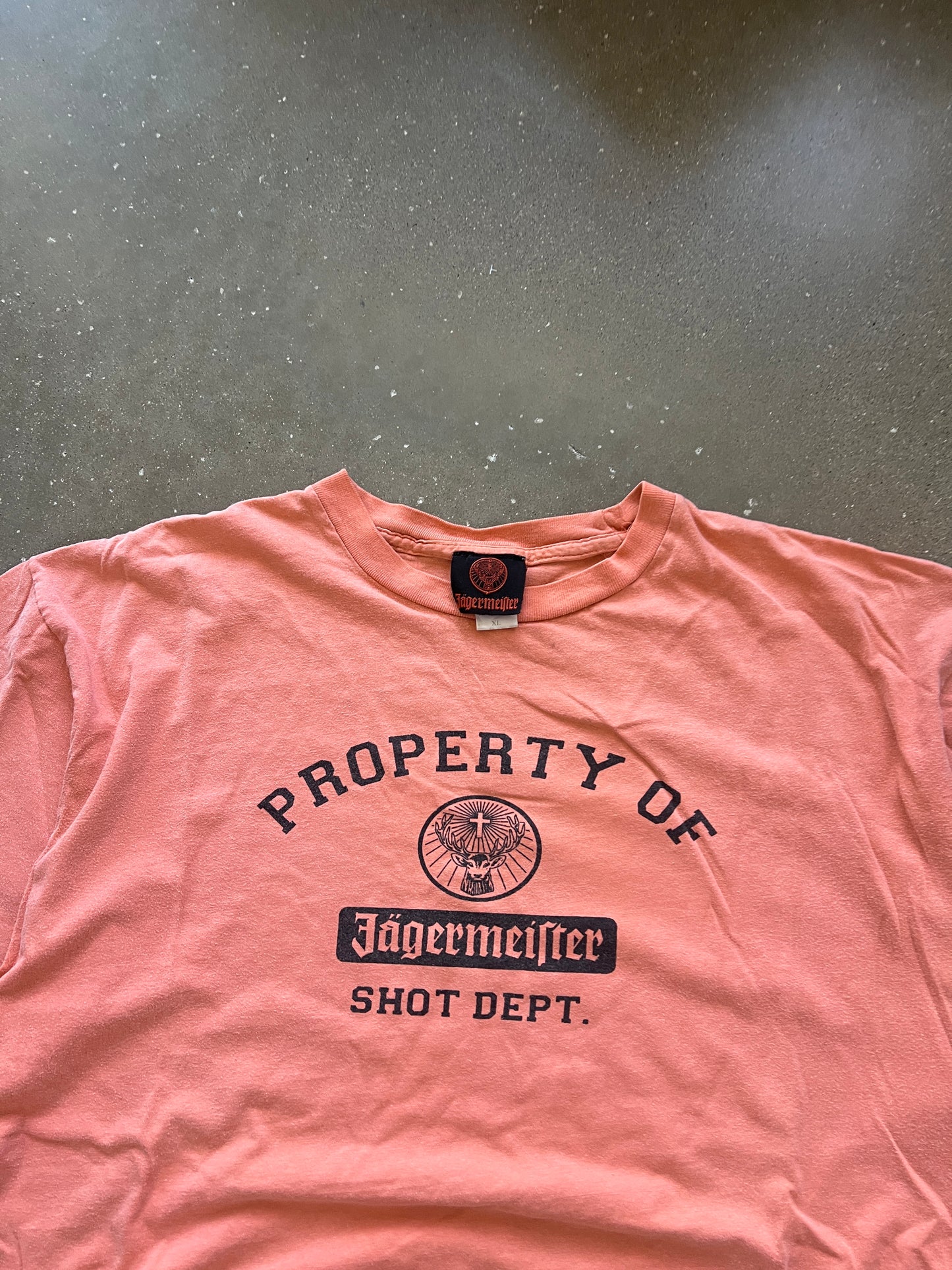 Vintage Pink Jagermeister Beer Shirt - L