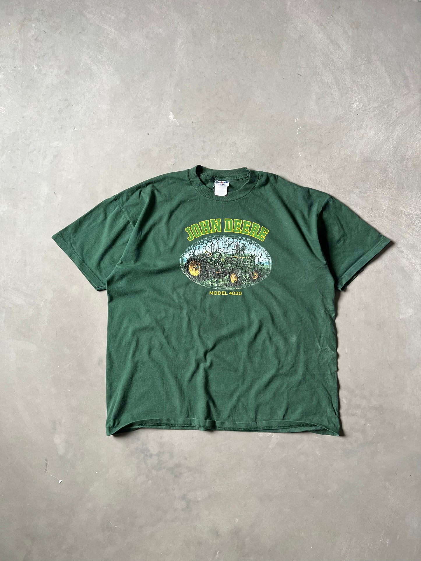 Vintage Green John Deer Shirt - XL