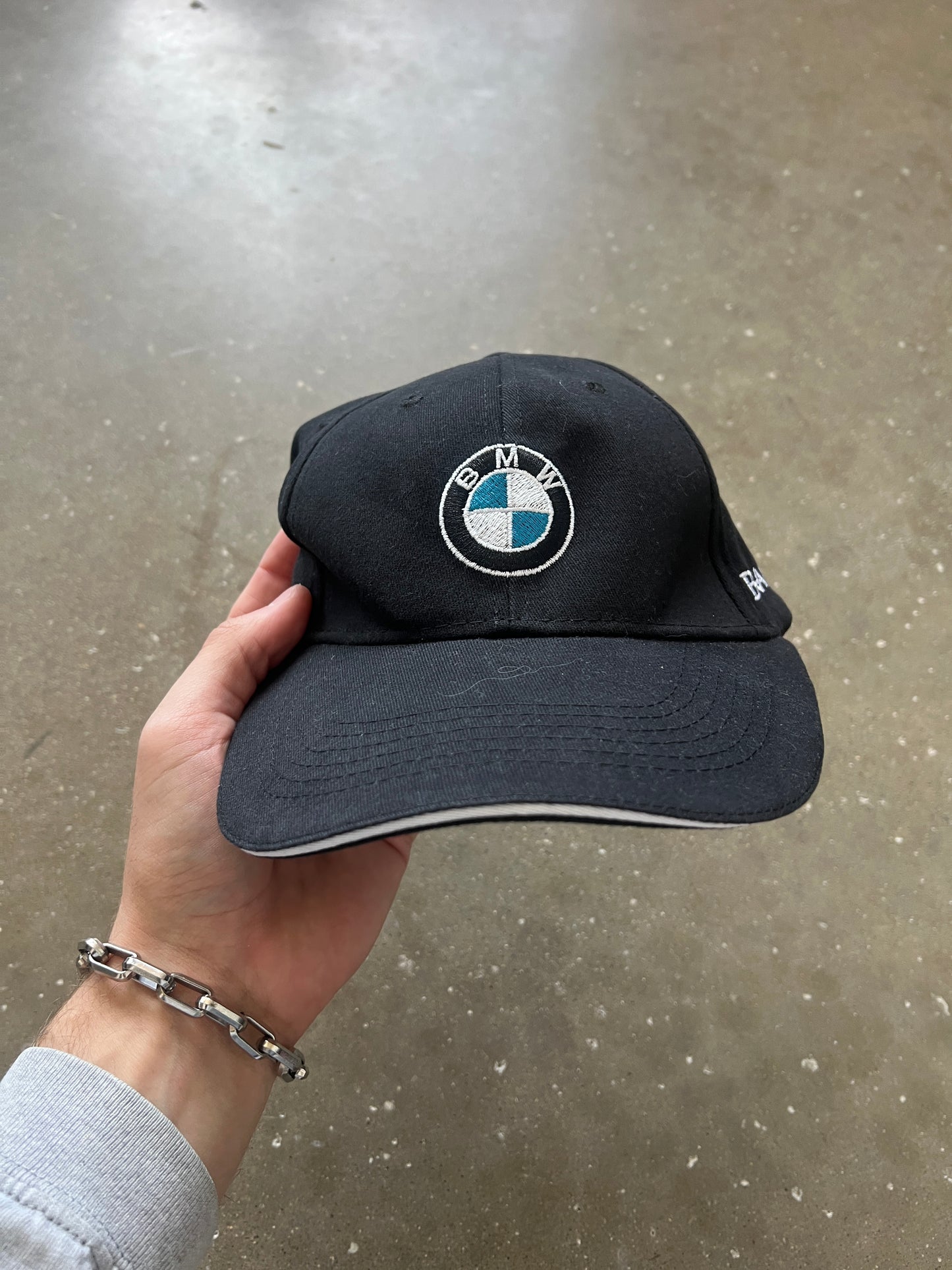 Vintage Black BMW Hat