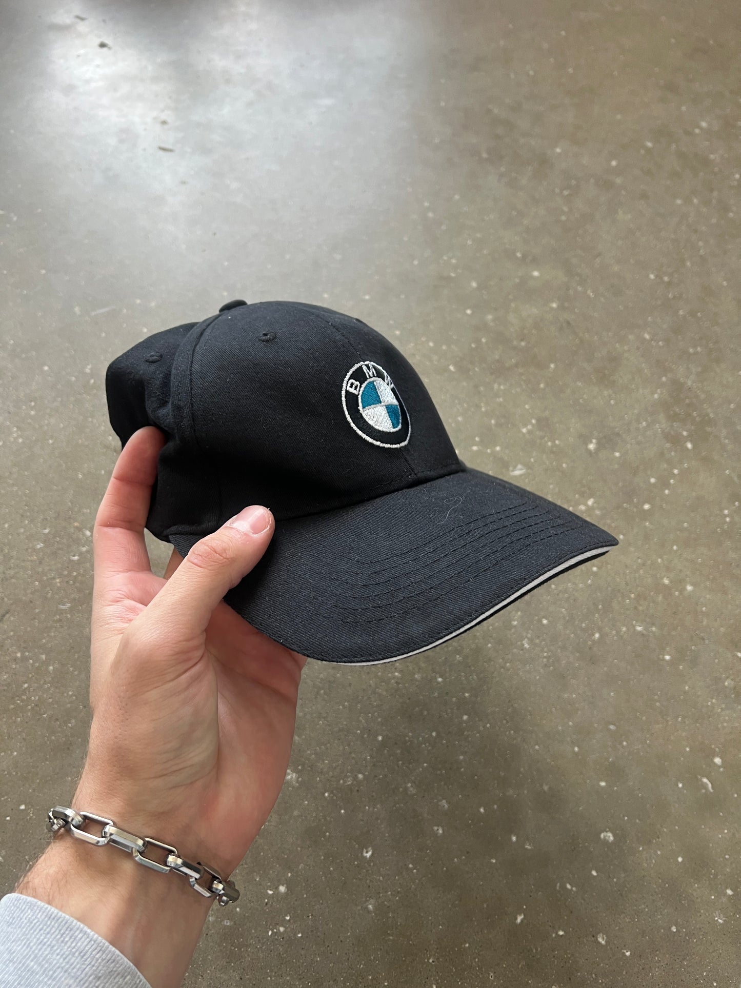 Vintage Black BMW Hat
