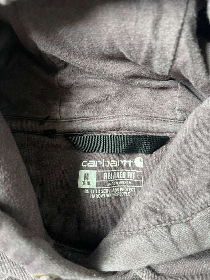 Vintage Faded Purple Carhartt Hoodie - S