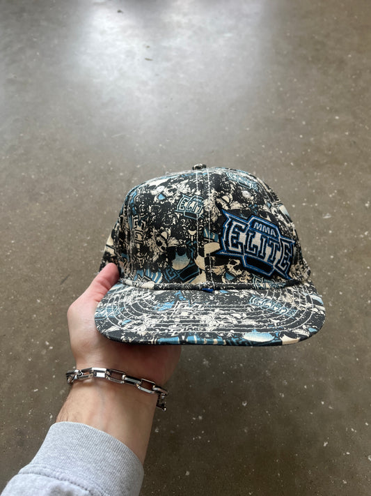 Vintage Blue MMA Elite Snapback Hat
